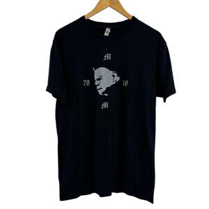 Halloween Black T-shirt Men's Large 2018 movie promo tee rob zombie Mike Myers